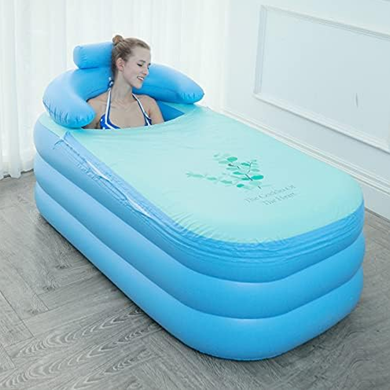 🛀✨ 50% RABAT! Oppusteligt badekar til voksne – bærbar wellness-oase til have, altan eller hjem 💧