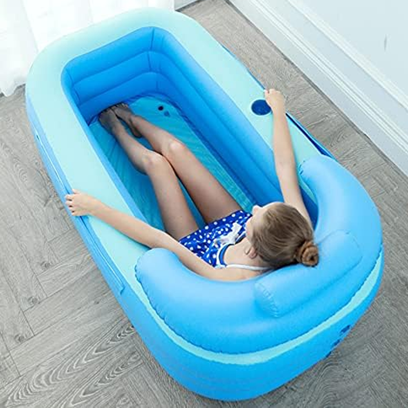 🛀✨ 50% RABAT! Oppusteligt badekar til voksne – bærbar wellness-oase til have, altan eller hjem 💧