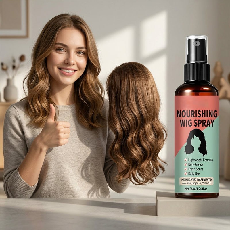Let Nærende Parykspray Uden Skylning