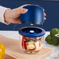 Trådløs multifunktionel mini elektrisk foodprocessor, trådløs bærbar køkkenhakker til hakket kød, hvidløg og babypuré, køkkenhjælper til fastfoodforberedelse