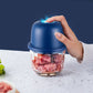 Trådløs multifunktionel mini elektrisk foodprocessor, trådløs bærbar køkkenhakker til hakket kød, hvidløg og babypuré, køkkenhjælper til fastfoodforberedelse