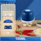 Trådløs multifunktionel mini elektrisk foodprocessor, trådløs bærbar køkkenhakker til hakket kød, hvidløg og babypuré, køkkenhjælper til fastfoodforberedelse