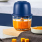 Trådløs multifunktionel mini elektrisk foodprocessor, trådløs bærbar køkkenhakker til hakket kød, hvidløg og babypuré, køkkenhjælper til fastfoodforberedelse