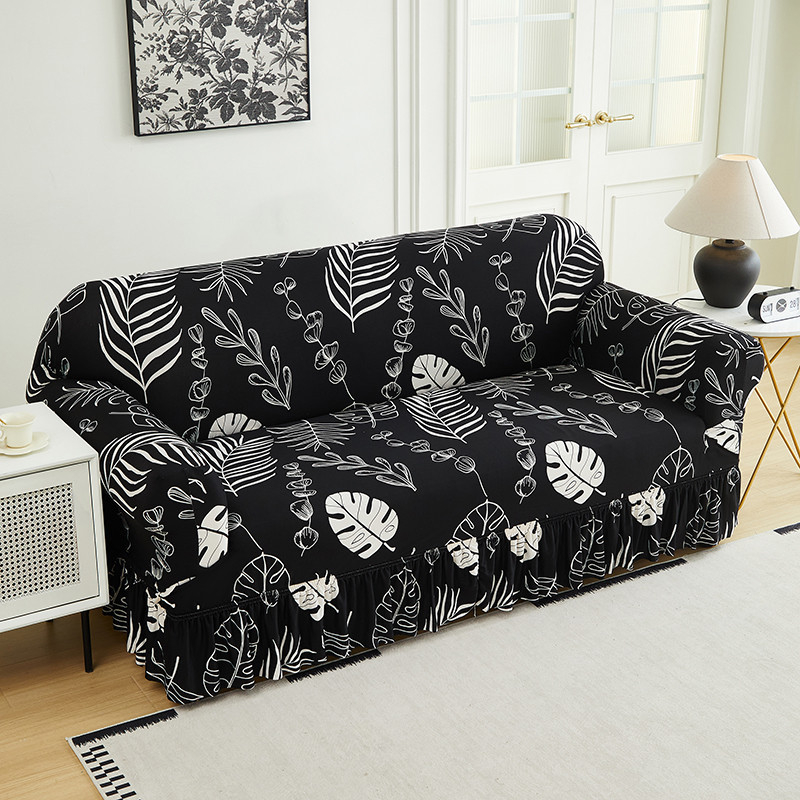 🛋️ BEGRÆNSET TID: 50 % RABAT! 🧵 Universelt, elastisk sofabetræk – med flæset kant og sofabeskyttelse 🏡