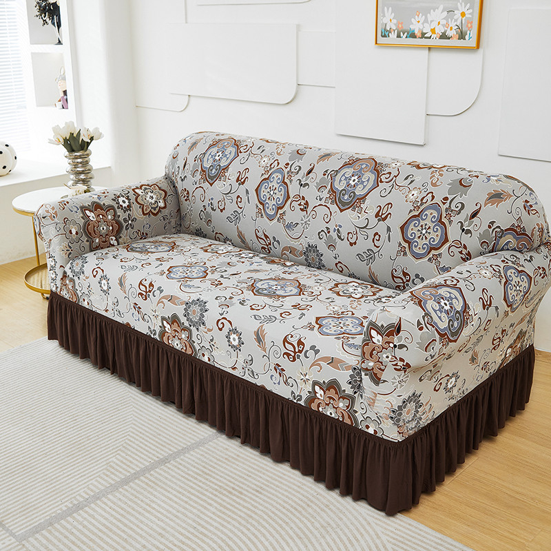 🛋️ BEGRÆNSET TID: 50 % RABAT! 🧵 Universelt, elastisk sofabetræk – med flæset kant og sofabeskyttelse 🏡