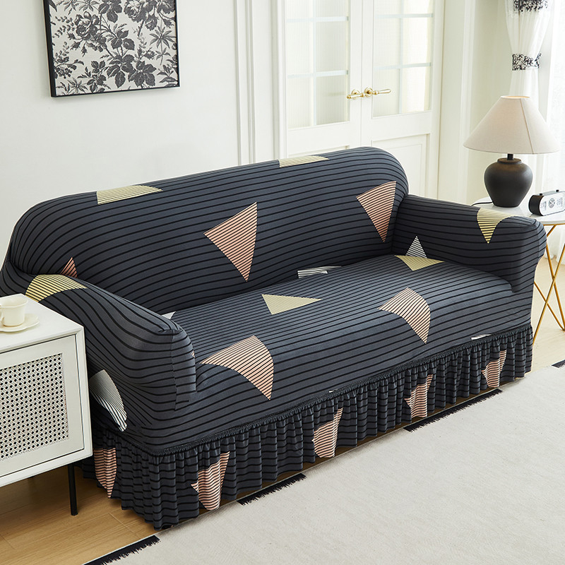 🛋️ BEGRÆNSET TID: 50 % RABAT! 🧵 Universelt, elastisk sofabetræk – med flæset kant og sofabeskyttelse 🏡