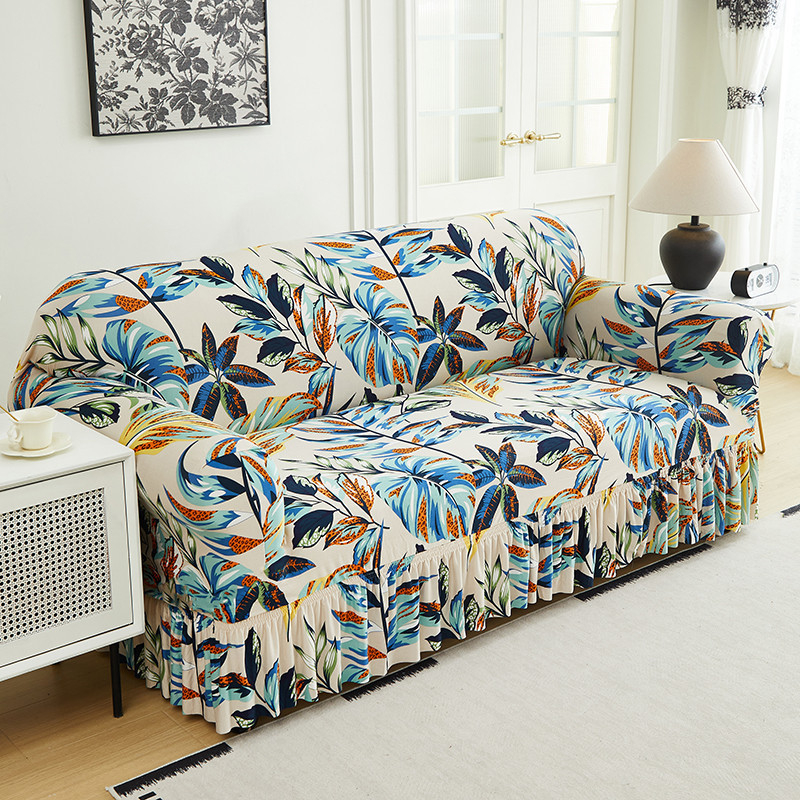 🛋️ BEGRÆNSET TID: 50 % RABAT! 🧵 Universelt, elastisk sofabetræk – med flæset kant og sofabeskyttelse 🏡