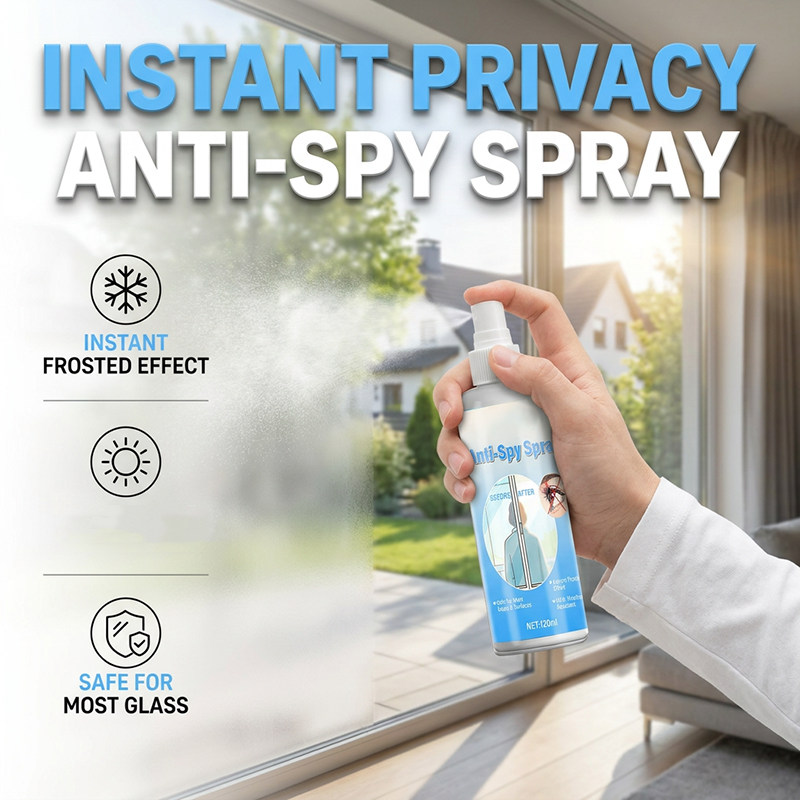 ❄️ Sommerfrisk 50 % rabat! 🪟 Privatspray til glas med spejleffekt – reflekterende vinduesspray til badeværelse, altan, bil og kontor
