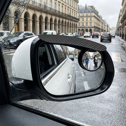 🚗 50 % RABAT I BEGRÆNSET TID! ☀️ Justerbare blindvinkelspejle med regnskærm