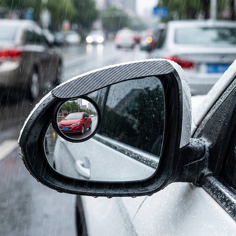 🚗 50 % RABAT I BEGRÆNSET TID! ☀️ Justerbare blindvinkelspejle med regnskærm