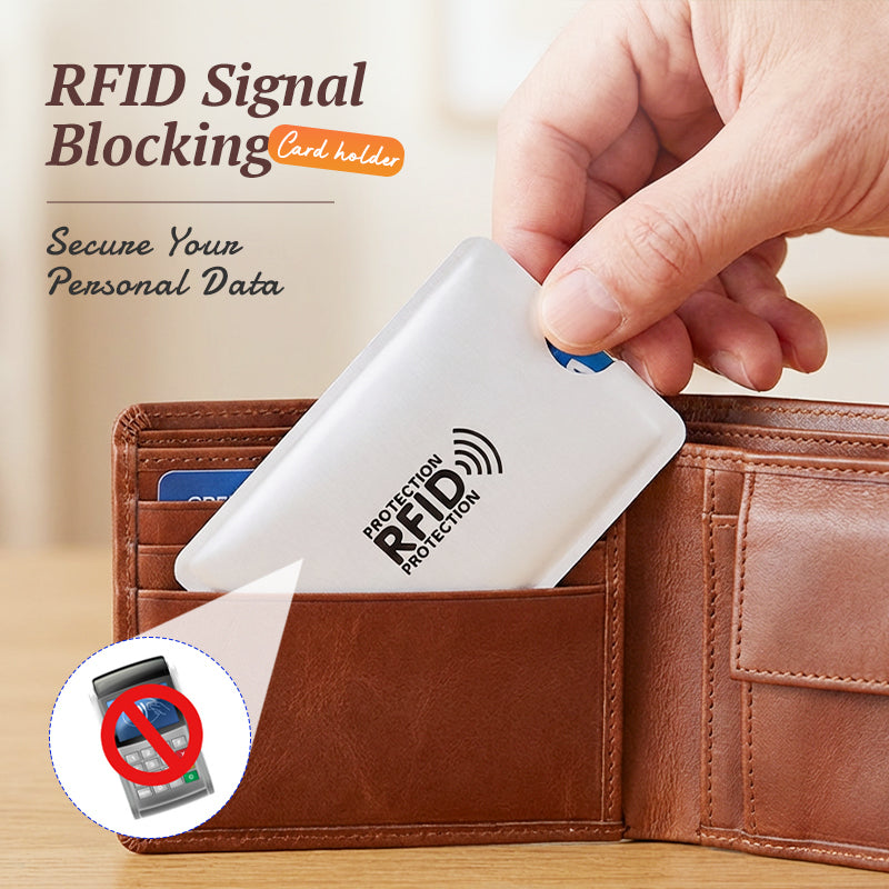 RFID-blokerende etuier til kreditkort