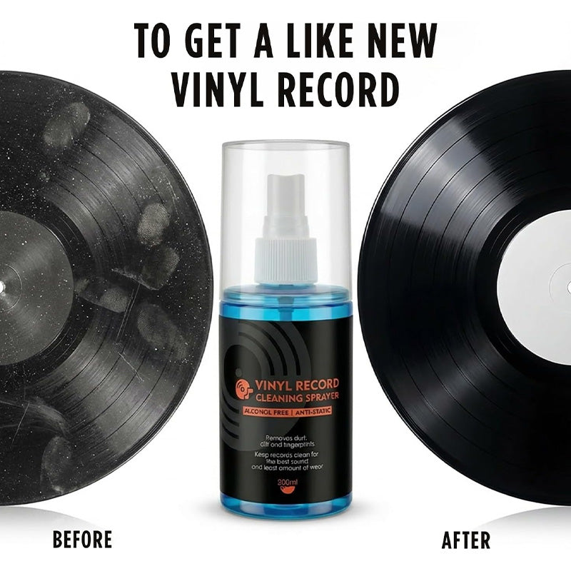 📢📢Start vedligeholdelsen!!! Antistatisk rengøringsspray til vinylplader