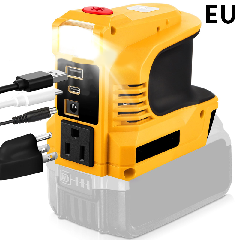 🔥Kompakt DC til AC-inverter - velegnet til biler, autocampere, udendørs brug og sommerhuse