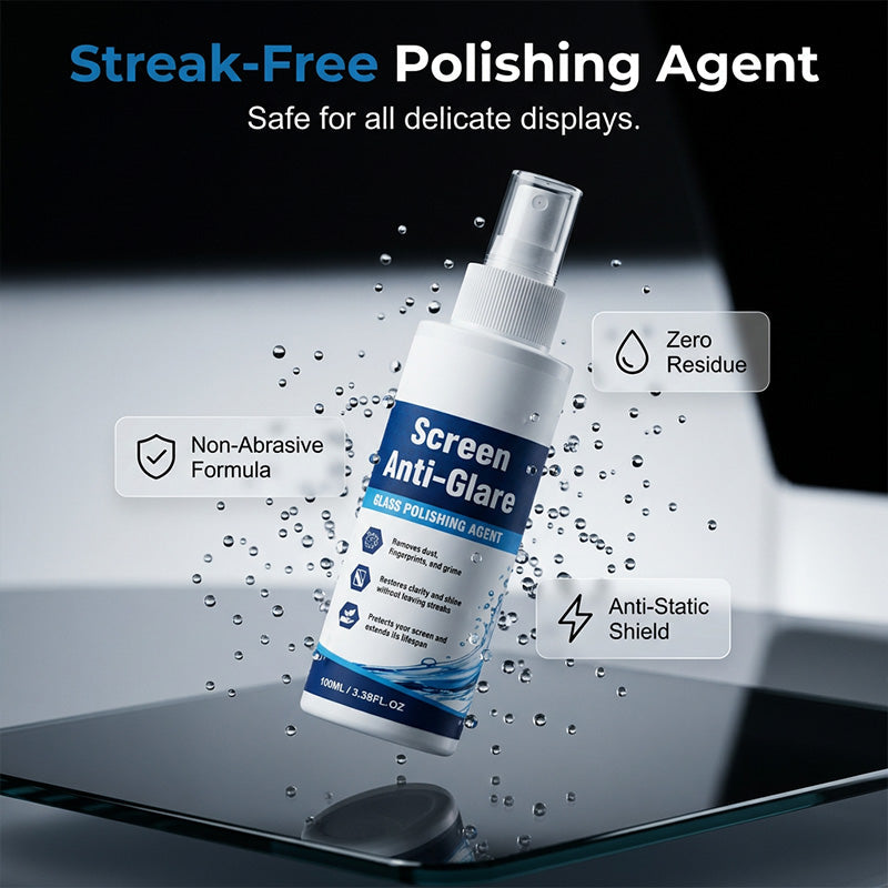 Antirefleks-spray til telefonskærm