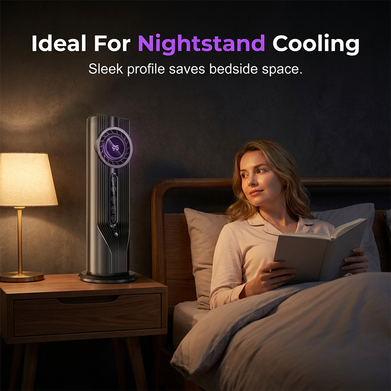 🔥 Sidste dag med 50 % rabat – kompakt 3-i-1 bærbar luftkøler-ventilator