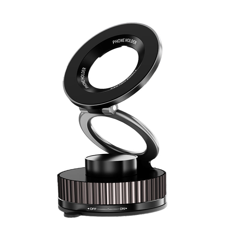 Sammenklappelig magnetisk mobilholder