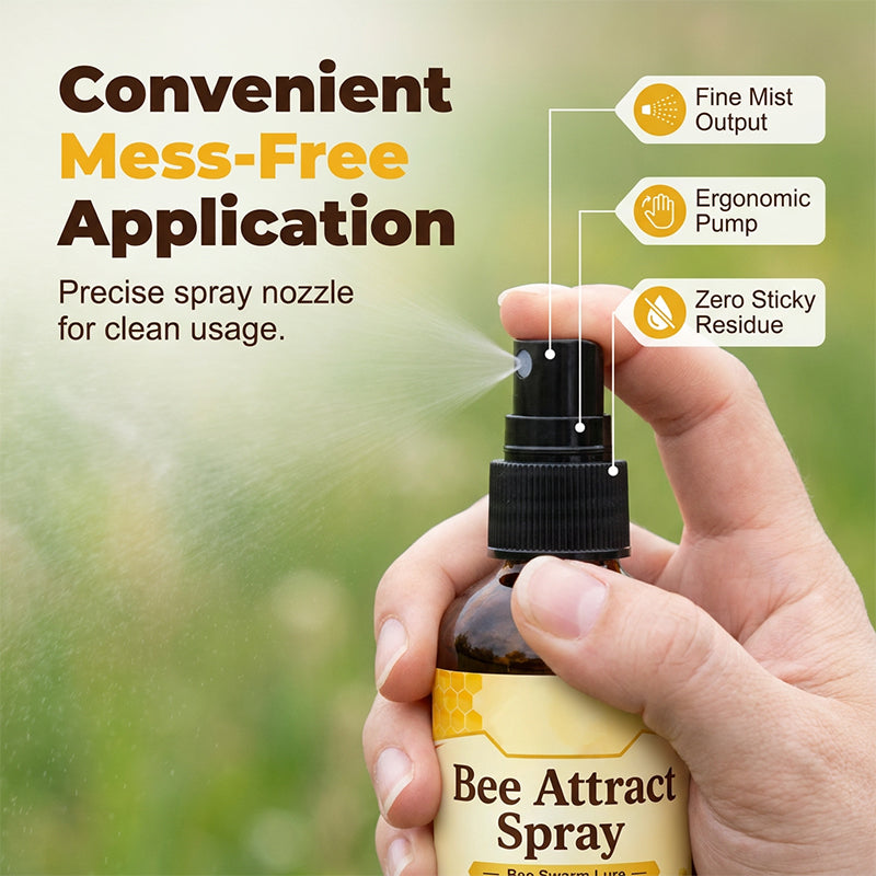 🐝 Naturlig udendørs bietiltrækningsspray