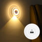 ⌛Tidsbegrænset tilbud – smart LED-natlampe med ur og bevægelsessensor