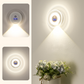 ⌛Tidsbegrænset tilbud – smart LED-natlampe med ur og bevægelsessensor
