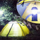 Solcelledrevet udtrækkelig campinglampe