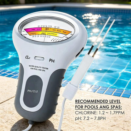 🔬💧 pH- og Cl2-klortester – 50 % RABAT! Præcis måling af pH og klor i poolen – enkel, hurtig og pålidelig. 🔥🏊