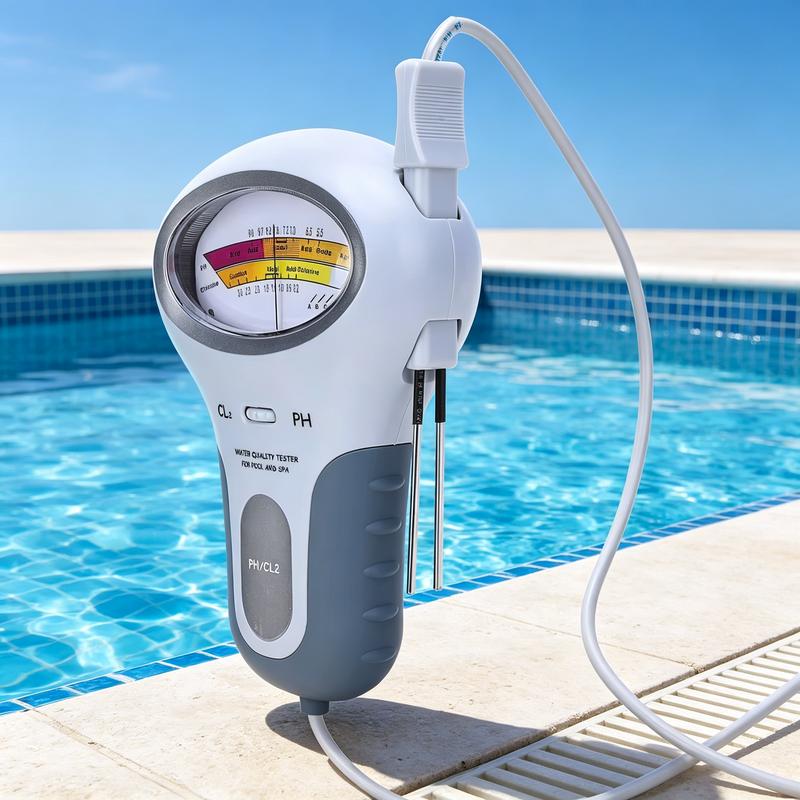 🔬💧 pH- og Cl2-klortester – 50 % RABAT! Præcis måling af pH og klor i poolen – enkel, hurtig og pålidelig. 🔥🏊