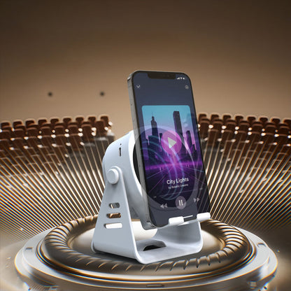 Induktionshøjttaler med telefonholder