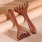 🛒 KØB 1, FÅ 1 GRATIS! ✨ 6-punkts meridiankam – akupressur-hovedbundsmassager og hårfjerner, der hjælper med at forbedre blodcirkulationen og fremme afslapning, i et naturligt trædesign 🌿💆‍♀️