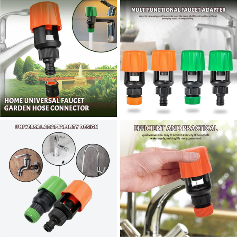 Universel vandhaneadapter til køkkenet