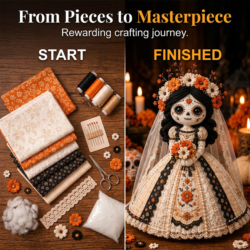 💀 Uhyggeligt skelet-kreativsæt — Halloween DIY-aktivitet | Alt materiale medfølger 🎃