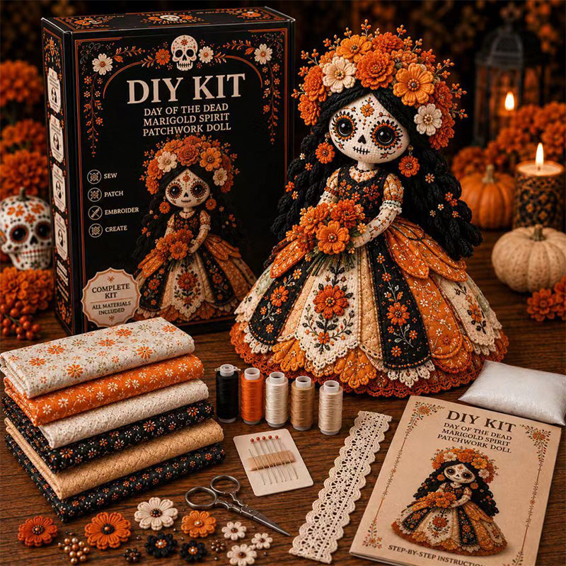 💀 Uhyggeligt skelet-kreativsæt — Halloween DIY-aktivitet | Alt materiale medfølger 🎃