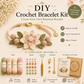 🧶Naturinspireret DIY-hæklet armbåndssæt 🧘 mindsk stress, mens du skaber bærbar kunst med dine egne hænder
