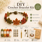 🧶Naturinspireret DIY-hæklet armbåndssæt 🧘 mindsk stress, mens du skaber bærbar kunst med dine egne hænder