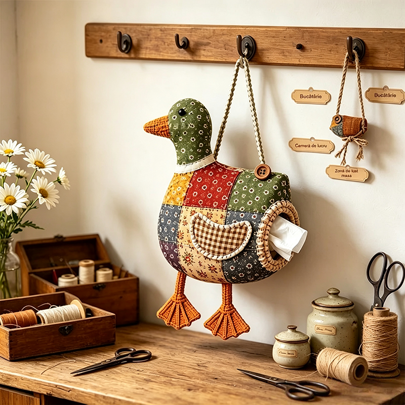 ⏳Tidsbegrænset 50% rabat👪Oplev den store glæde ved DIY – sykit til dyreformet servietholder🐓🦆🪿