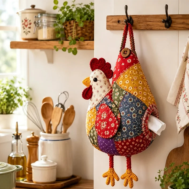 ⏳Tidsbegrænset 50% rabat👪Oplev den store glæde ved DIY – sykit til dyreformet servietholder🐓🦆🪿