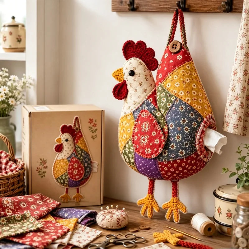 ⏳Tidsbegrænset 50% rabat👪Oplev den store glæde ved DIY – sykit til dyreformet servietholder🐓🦆🪿