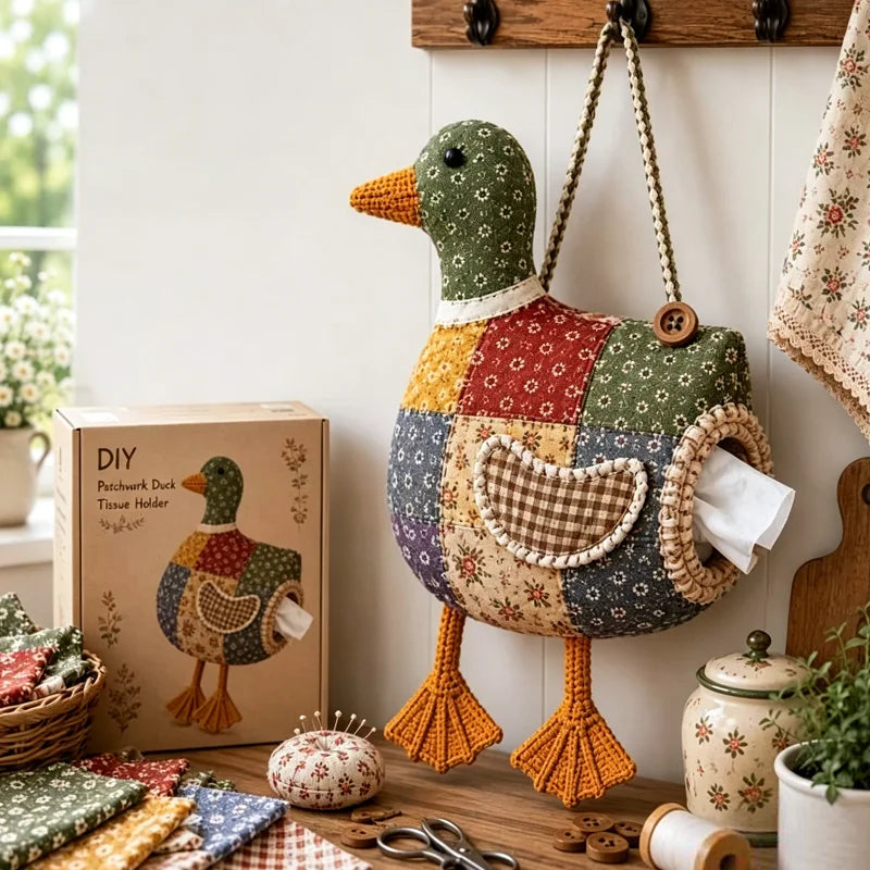 ⏳Tidsbegrænset 50% rabat👪Oplev den store glæde ved DIY – sykit til dyreformet servietholder🐓🦆🪿