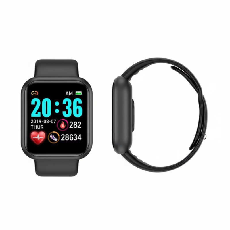 ⌚Stilfuldt smartwatch, der passer på dit helbred – smartur til sundhed og fitness