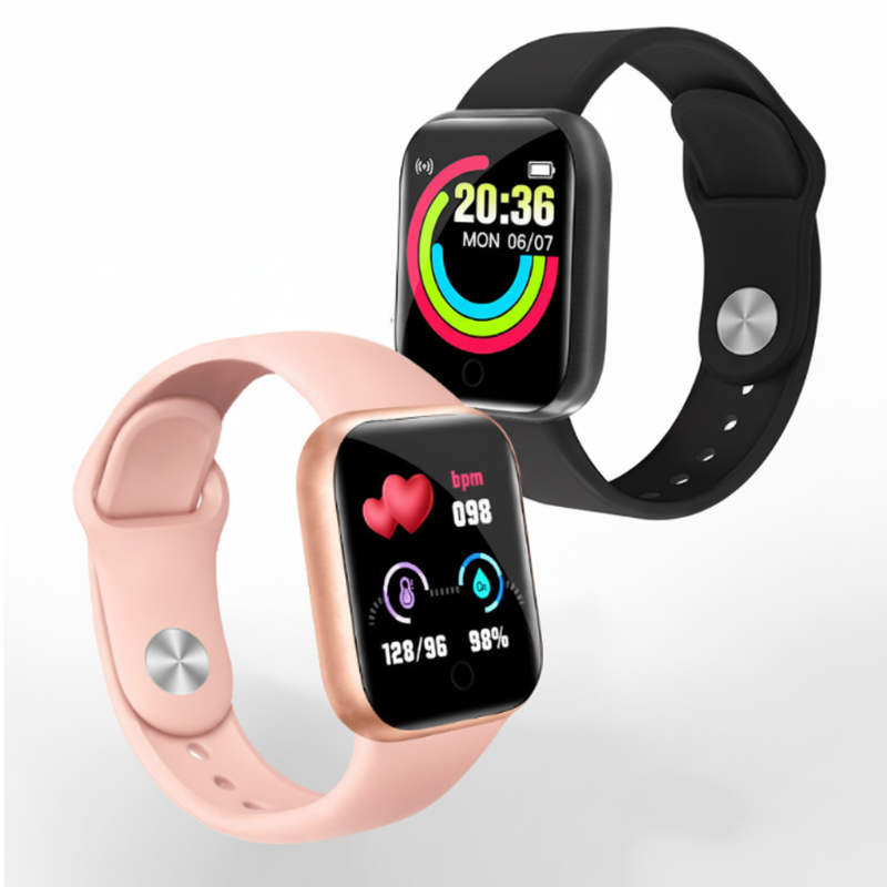 ⌚Stilfuldt smartwatch, der passer på dit helbred – smartur til sundhed og fitness