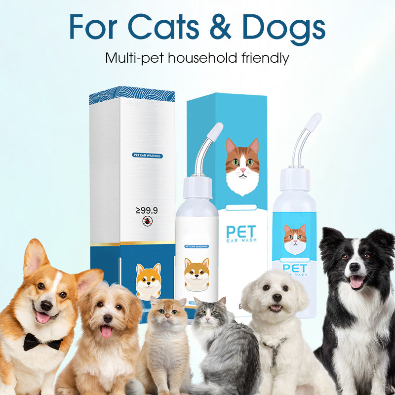 🧴Ørerens mod kløe til hunde og katte – mild, naturlig & effektiv – beroliger irriterede ører 🐾✨