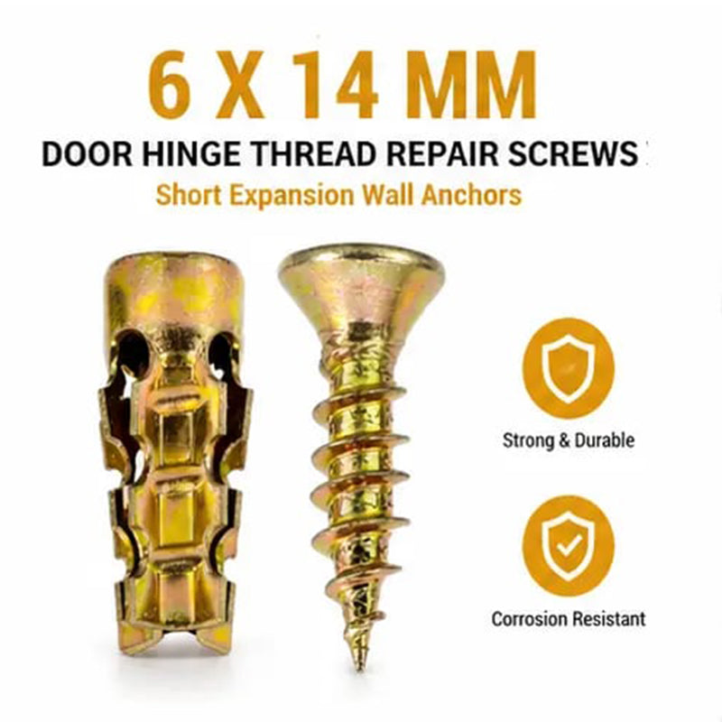 🛠️ 50 % RABAT NU! Selvborende vægankre med skruesæt – kraftige, ultrakorte og nemme at montere – perfekte til tunge husholdningsinstallationer, hylder og skabe 🔩✨