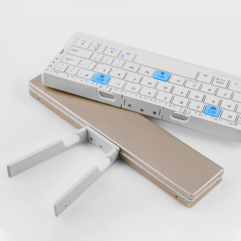 Mini-sammenklappeligt tastatur til telefon/tablet/bærbar computer