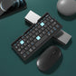 Mini-sammenklappeligt tastatur til telefon/tablet/bærbar computer