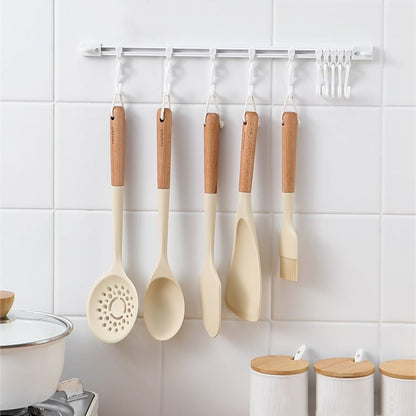 ⏳ Tidsbegrænset tilbud ⏰ Multifunktionel skinne med kroge 🛍️