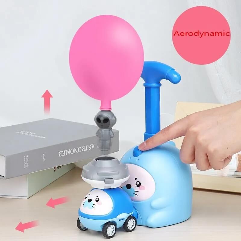 🔥🎈 50 % RABAT NU! Populær julegave – aerodynamiske ballonbiler med raketaffyringssæt – lærerigt, kreativt og perfekt til børn, der elsker videnskab og fart 🚗✨