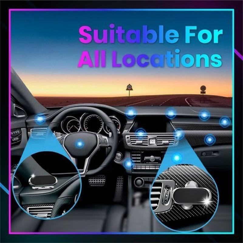 📱 50 % rabat! ✨ Ekstremt stærk og fleksibel magnetisk mobilholder til bilen – bøjelig og kraftfuld 🚗