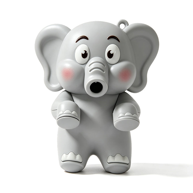 ⏳Tidsbegrænset 50 % rabat! 🌬️Køler naturligt og beskytter dit spiserør! 🐘Sød miniventilator til ophæng på kop med dyredesign🐘🦖💨