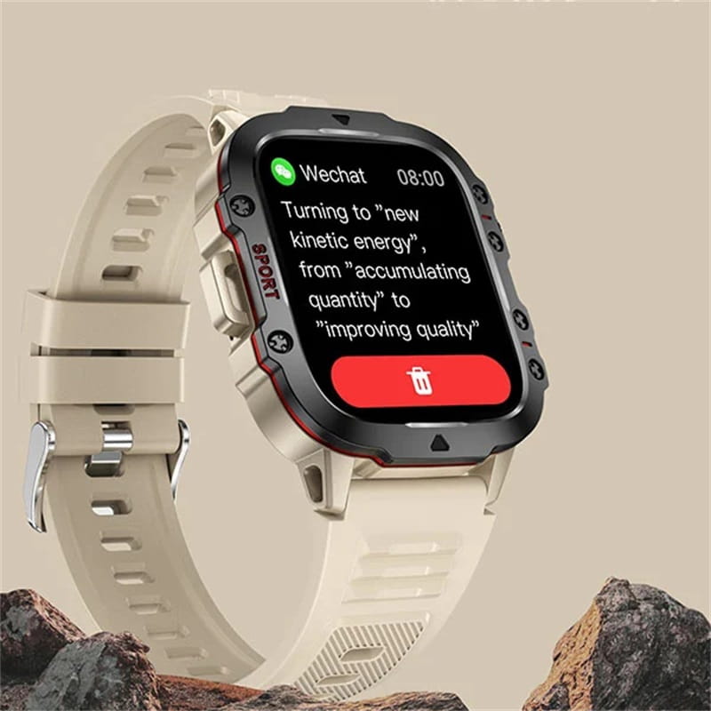 Robust udendørs smartwatch – over 100 sportsfunktioner