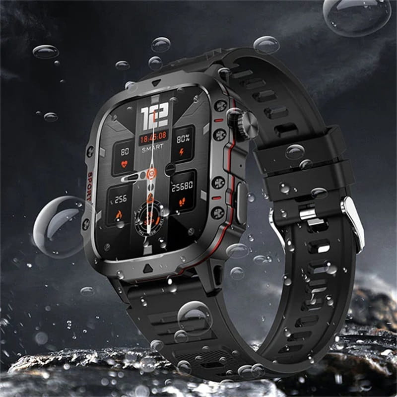 Robust udendørs smartwatch – over 100 sportsfunktioner