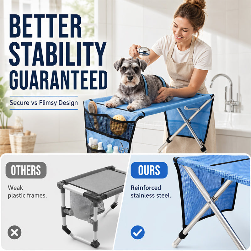 ⏳50 % rabat i en begrænset periode⏰2-i-1 sammenklappelig plejeseng til kæledyr🐱🐶🛋️